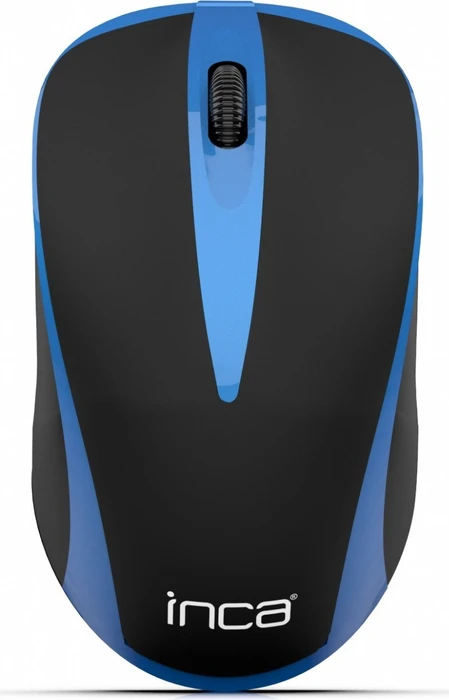 Inca IWM-221RSMV Wireless Mouse schwarz/blau, USB