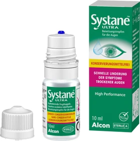 Alcon Systane Ultra ohne Konservierungsmittel Augentropfen, 10ml