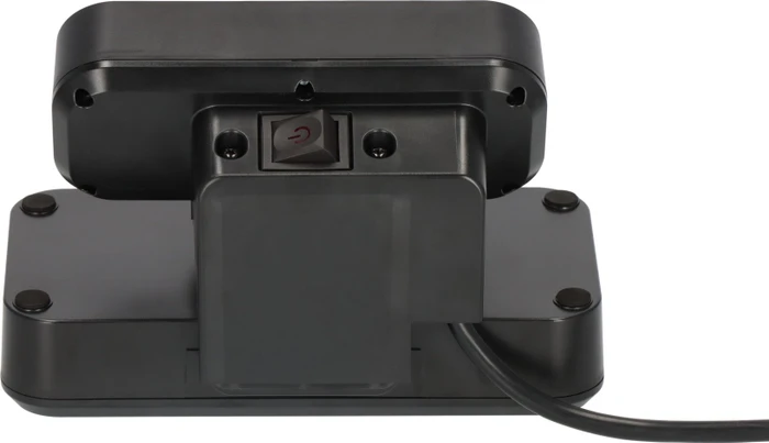 Brennenstuhl estilo Duplex Tischsteckdosenleiste mit Schalter und Überspannungsschutz, 9-fach, 1x USB-A/1x USB-C, 2m, silber/schwarz