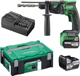 Hikoki DH18DPBWPZ Akku-Bohrhammer inkl. Koffer + 2 Akkus 5.0Ah