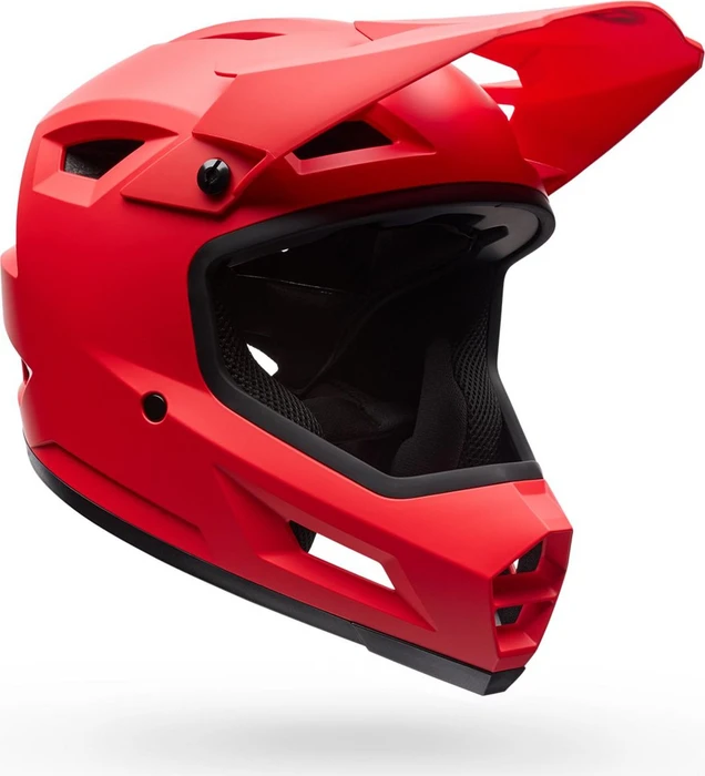 Bell Sanction 2 Fullface-Helm rot