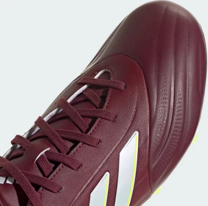 adidas Copa Pure II League FG shadow red/cloud white/team solar yellow 2