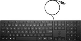 HP 320K Desktop-Tastatur, schwarz, mit Copilot-Taste, USB, DE (9SR37UT#ABD)
