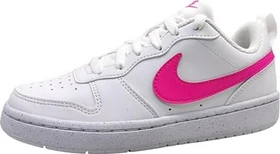 Nike Court Borough Low Recraft white/laser fuchsia (Junior)