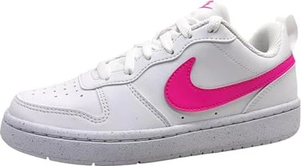 Nike Court Borough Low Recraft white/laser fuchsia (Junior)