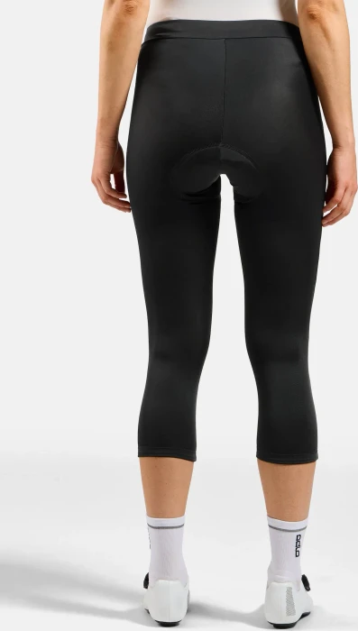 Odlo Essential Tights Fahrradhose 3/4 schwarz (Damen)
