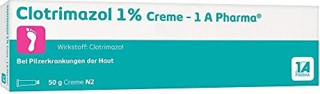 1A Pharma Clotrimazol 1% Creme, 50g