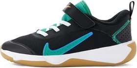 Nike Omni Multi-Court black/blue crystal/total orange/clear emerald (Junior)