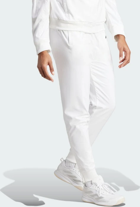 adidas Tennis Walk-On Trainingshose lang weiß (Damen)