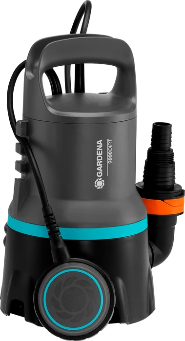 Gardena Hochwasser-Set 9000 Elektro-Schmutzwassertauchpumpe