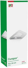 Lohmann & Rauscher Curapor Wundverband steril chirurgisch, 10 x 34cm, 50 Stück