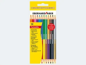 Eberhard Faber Colori Duo Buntstift sortiert, 12er-Set