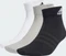 adidas Thin and Light Ankle Socken medium grey heather/white/black, 3 Paare Vorschaubild