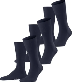 Falke Airport Socken dark navy, 3 Paare (Herren)