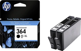 HP Tinte 364 schwarz, 2er-Pack