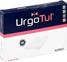 Urgo Tül Wundgaze, 5 x 5cm, 10 Stück