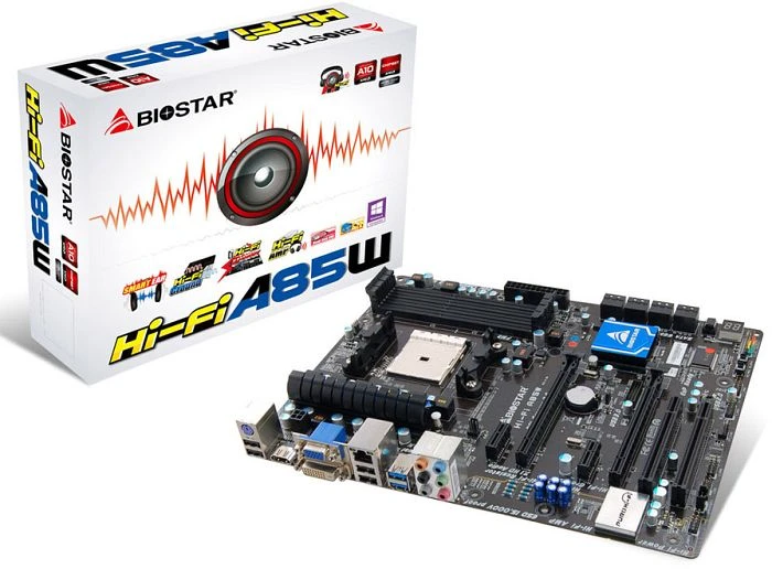 Biostar Hi-Fi A85W (AMD FM2)