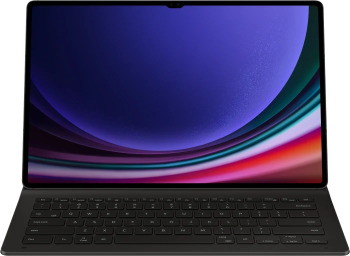 Samsung EF-DX910 Book Cover Keyboard Slim für Galaxy Tab S9 Ultra / Tab S10 Ultra, schwarz, DE