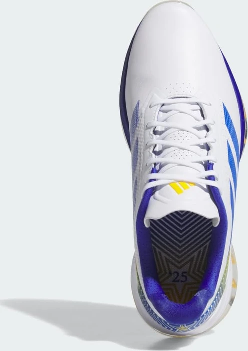adidas Adizero ZG Spikeless Golf cloud white/lucid blue/crew yellow (Herren)