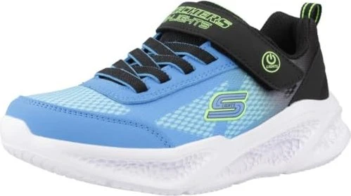 Skechers Meteor Lights Krendox schwarz/blau (Junior)