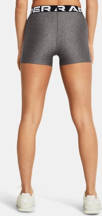 Under Armour Heatgear Boxer Briefs charcoal light heather/black (Damen)