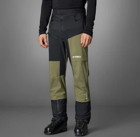 adidas Terrex Techrock Tour Softshell Hose lang black/olive strata (Herren)