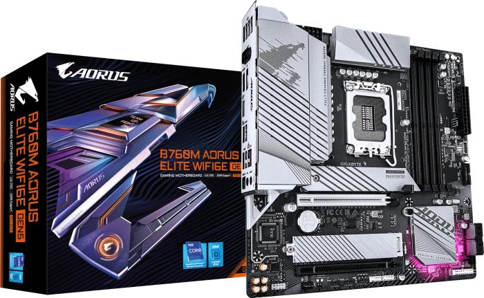 GIGABYTE B760M AORUS Elite WIFI6E GEN5 (Intel 1700)