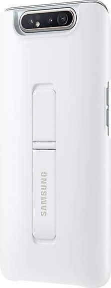 Samsung Standing Cover für Galaxy A80 weiß