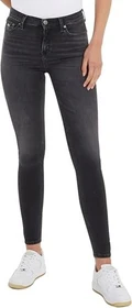 Tommy Hilfiger Nora Skinny mit mittelhohem Bund Jeans denim black (Damen)