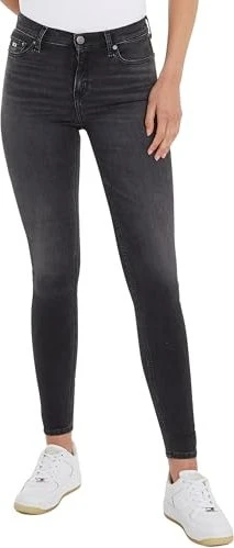 Tommy Hilfiger Nora Skinny mit mittelhohem Bund Jeans denim black (Damen)