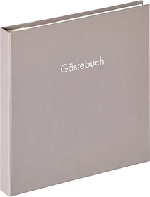 Walther Design Buch Gästebuch Fun 26x25 grau