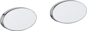 Grohe Abdeckkappe chrom, 2 Stück