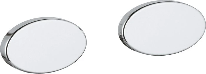 Grohe Abdeckkappe chrom, 2 Stück