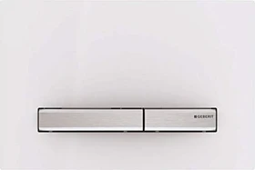 Geberit Sigma50 Betätigungsplatte weiß/verchromt