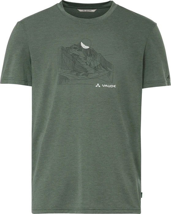 Vaude Tekoa III Funktionsshirt kurzarm agave uni (Herren)