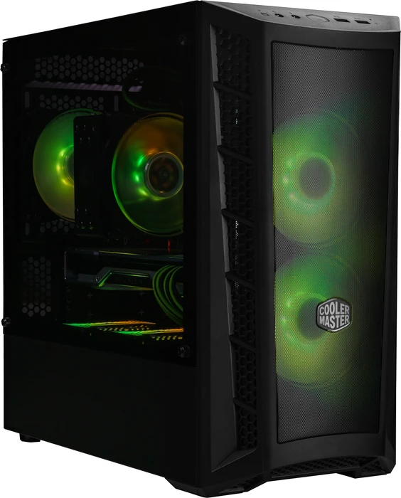 Cooler Master MasterBox MB311L ARGB, inkl. LED-Steuerung, Glasfenster