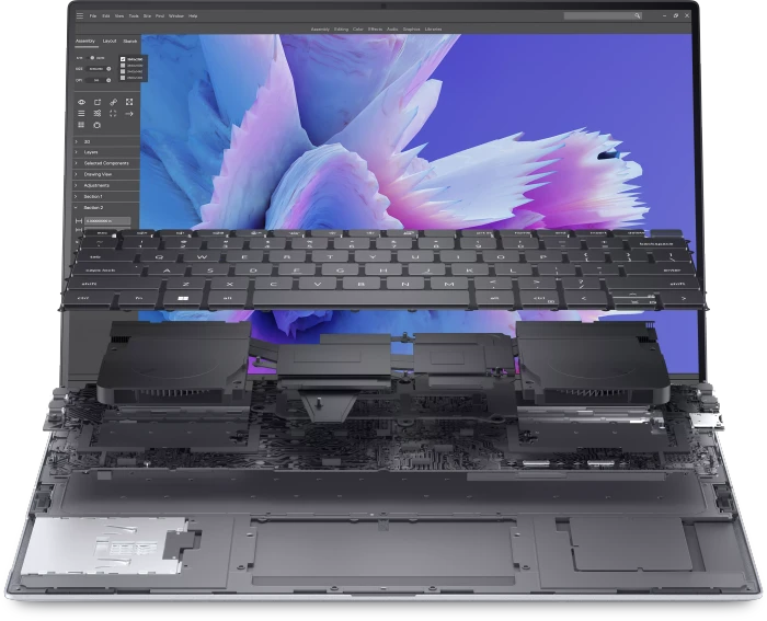 Dell Precision 5480, Core i7-13800H, 32GB RAM, 1TB SSD, RTX 2000 Ada Generation, DE