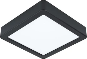 Eglo Fueva 5 eckig 16cm 17W 4000K Aufbauleuchte schwarz