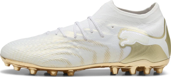Puma Future 9 Ultimate MG puma white/metallic gold/puma black