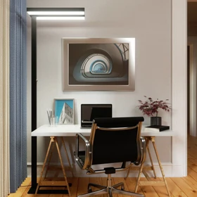 Arcchio Logan LED Stehleuchte schwarz