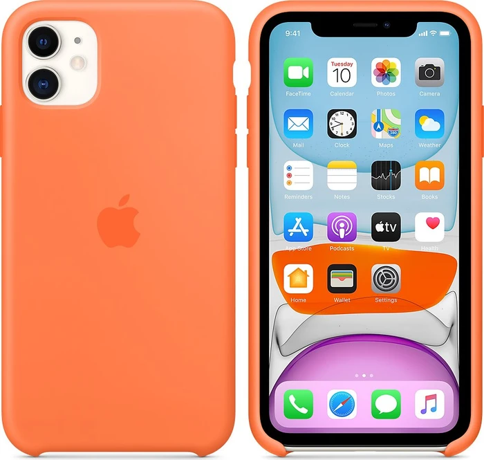Apple Silikon Case für iPhone 11 Vitamin C