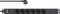 InLine 19" Aluminium Steckdosenleiste, 1HE, 6-fach, 250V, schwarz, 2m Vorschaubild