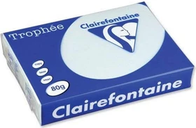 Clairefontaine Trophée Universalpapier matt hellblau, A4, 80g/m², 500 Blatt