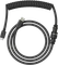 Glorious Coiled Cable USB-C auf USB-A, Tastaturkabel (Spiral-Textilkabel), 1.37m, Phantom Black Vorschaubild