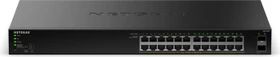 Netgear S350 Desktop Gigabit Smart Switch, 24x RJ-45, 2x SFP, 190W PoE+ (GS324TP-200)