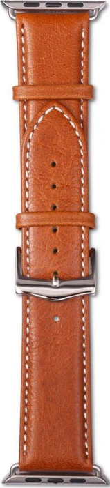 dbramante1928 Armband Copenhagen für Apple Watch 42mm/44mm Tan/silber