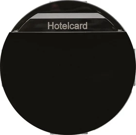 Berker Serie R.classic Relais-Schalter für Hotelcard, schwarz