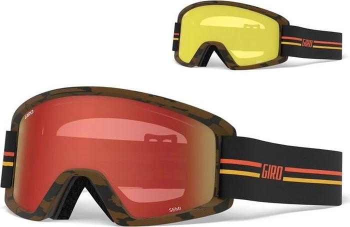 Giro Semi gp black orange/amber scarlet-yellow
