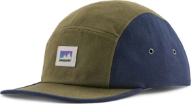 Patagonia Graphic Maclure Kappe shop sticker/tent green