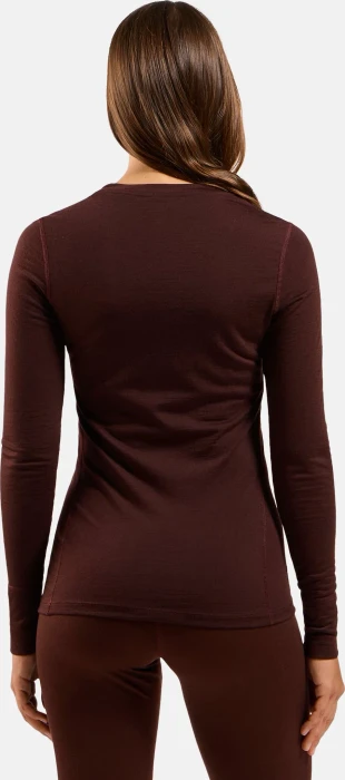 Odlo Natural Merino 200 Baselayer Funktionsshirt langarm fudge (Damen)